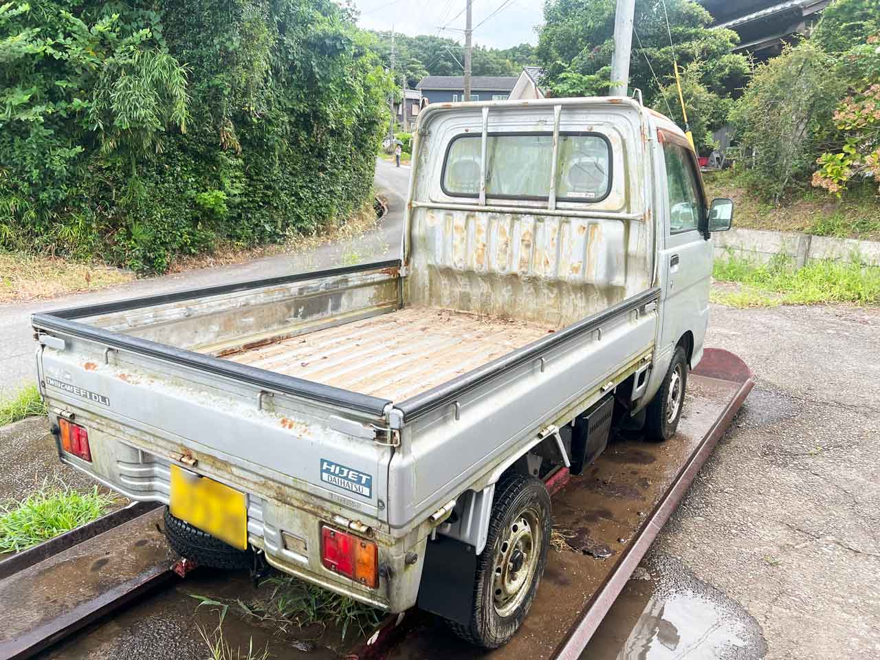ダイハツハイゼット修理前
